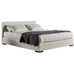 Stone Modern Upholstered Bed by Andrea Parisio for Meridiani | Casa Design Group