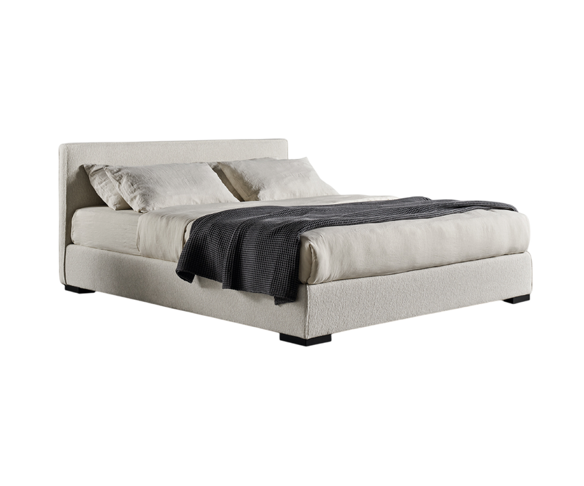 Stone Modern Upholstered Bed by Andrea Parisio for Meridiani | Casa Design Group