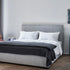 Stone Modern Upholstered Bed by Andrea Parisio for Meridiani | Casa Design Group