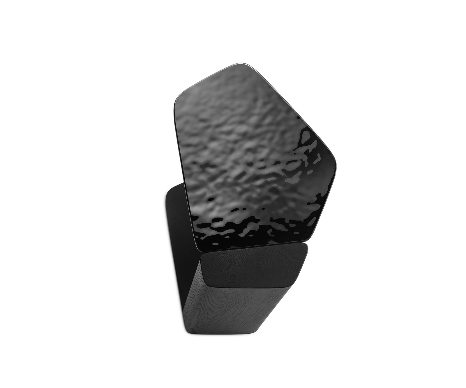 Sculptural Stone Side Table floor sample by Fiam inspired by organic forms – Casa Design Group