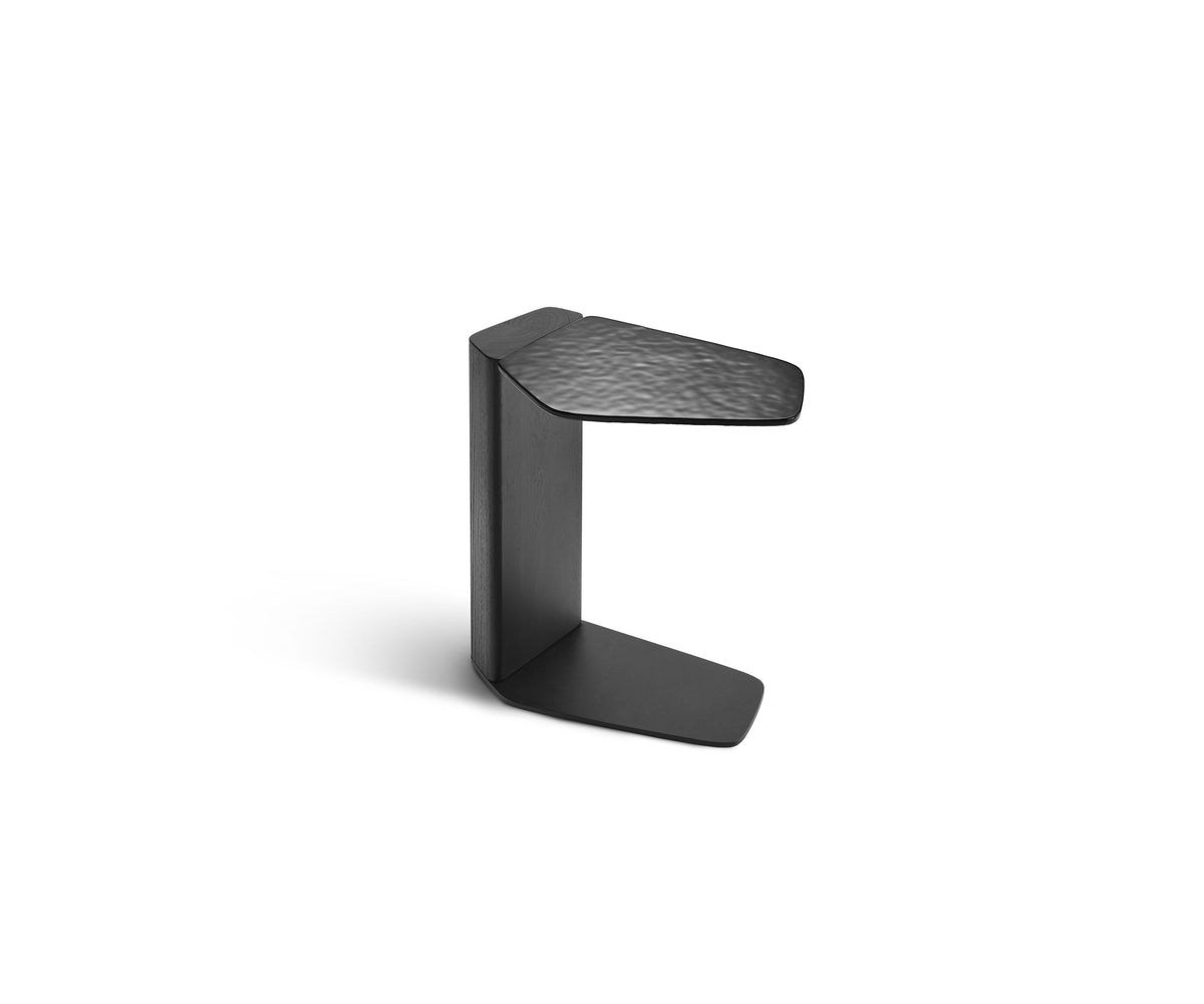 Sculptural Stone Side Table floor sample by Fiam inspired by organic forms – Casa Design Group