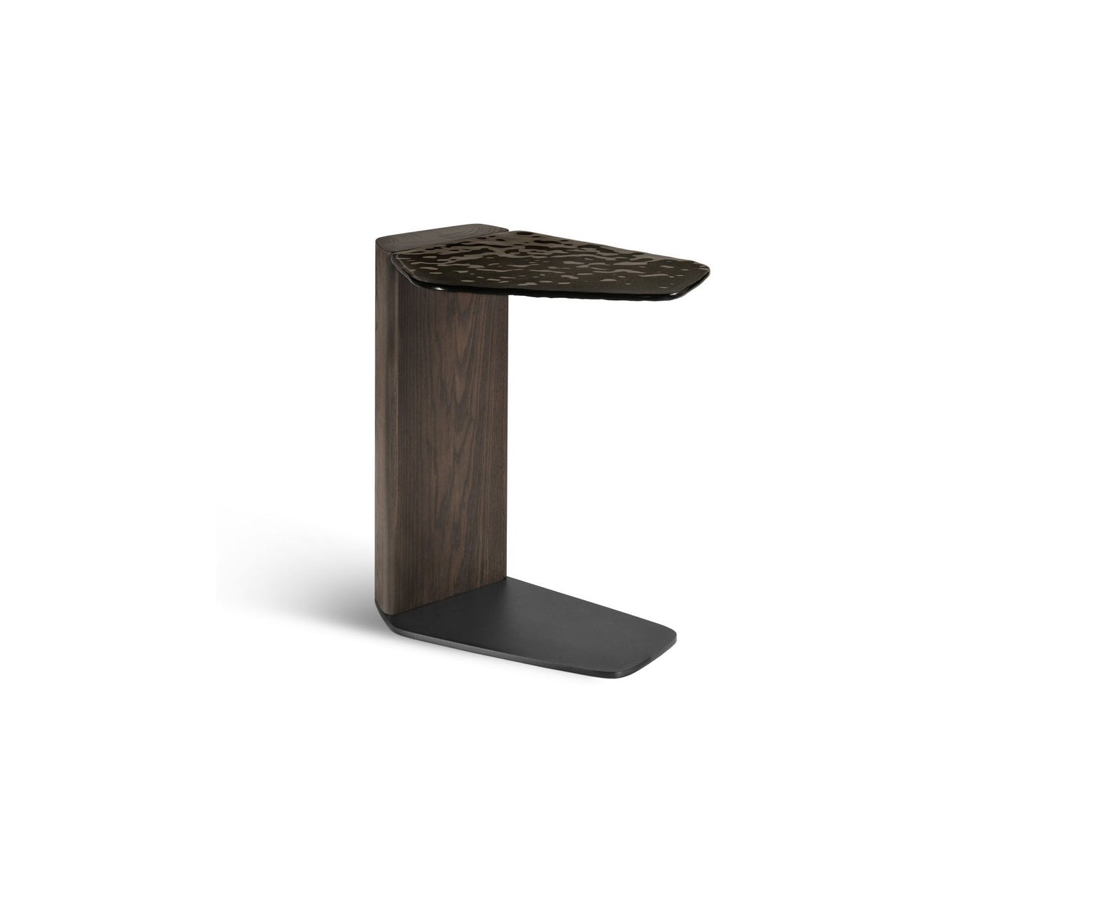 Sculptural Stone Side Table floor sample by Fiam inspired by organic forms – Casa Design Group