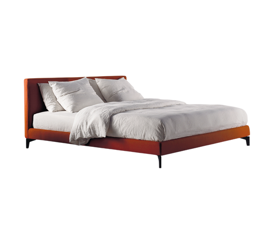 Stone Up Refined Upholstered Bed by Andrea Parisio for Meridiani | Casa Design Group