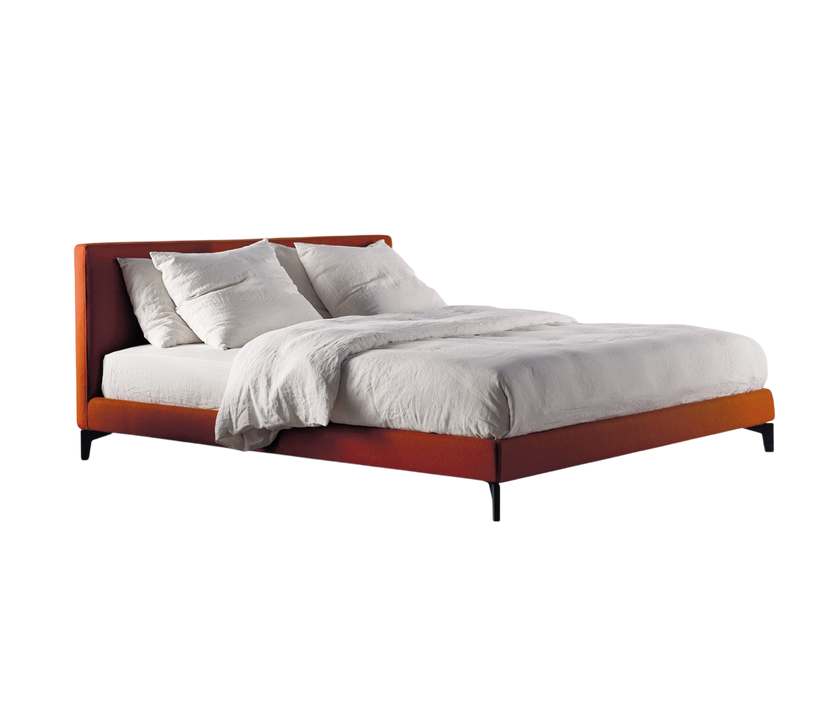 Stone Up Refined Upholstered Bed by Andrea Parisio for Meridiani | Casa Design Group