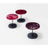 Modern Strap Outdoor Side Table by Paola Lenti with Unique Enamelled Copper Top Casa Design Group