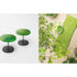 Modern Strap Outdoor Side Table by Paola Lenti with Unique Enamelled Copper Top Casa Design Group