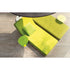 Modern Strap Outdoor Side Table by Paola Lenti with Unique Enamelled Copper Top Casa Design Group