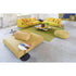Modern Strap Outdoor Side Table by Paola Lenti with Unique Enamelled Copper Top Casa Design Group