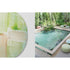Modern Strap Outdoor Side Table by Paola Lenti with Unique Enamelled Copper Top Casa Design Group