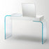 Strata glass vanity with double-faced mirror by Yabu Pushelberg for Glas Italia | Casa Design Group