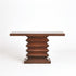 Zig Zag Console Table by Global Views featuring a unique zebra wood finish and accordion base Casa Design Group