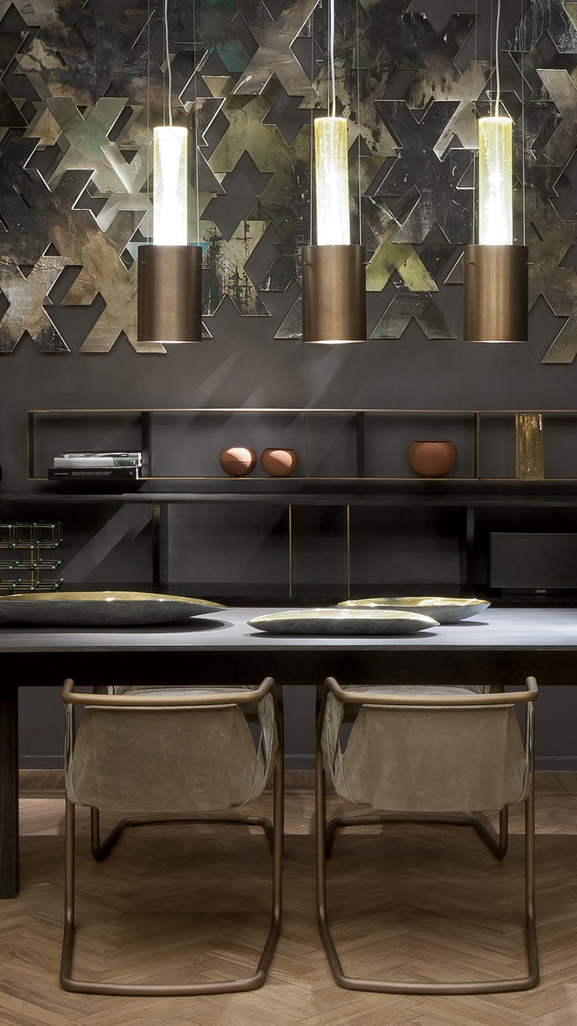 High End Strip Lounge Armchair by Henge Casa Design Group