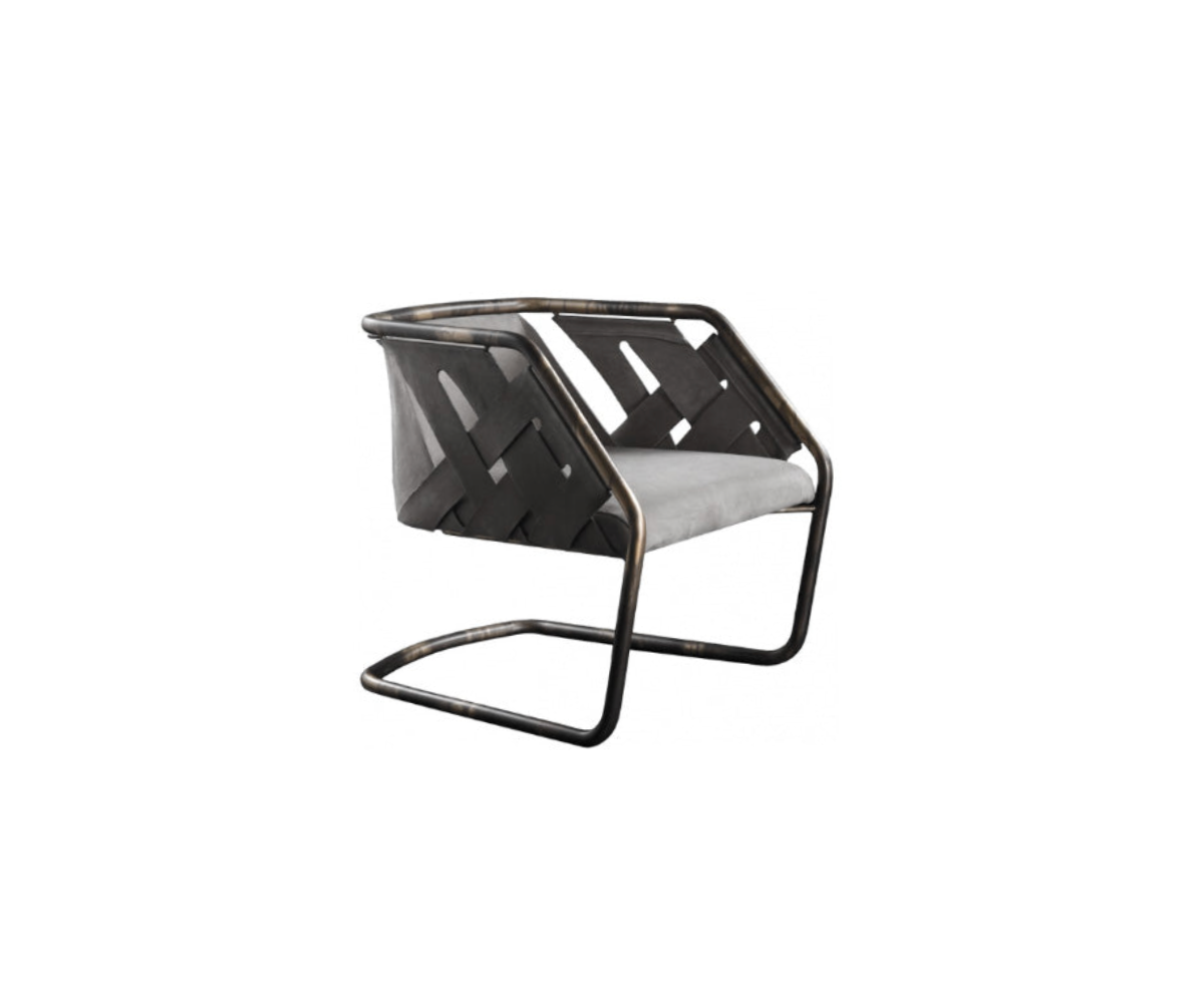 High End Strip Lounge Armchair by Henge Casa Design Group