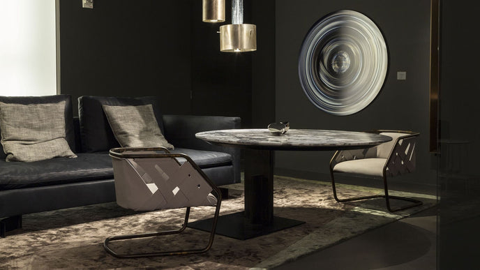 High End Strip Lounge Armchair by Henge Casa Design Group
