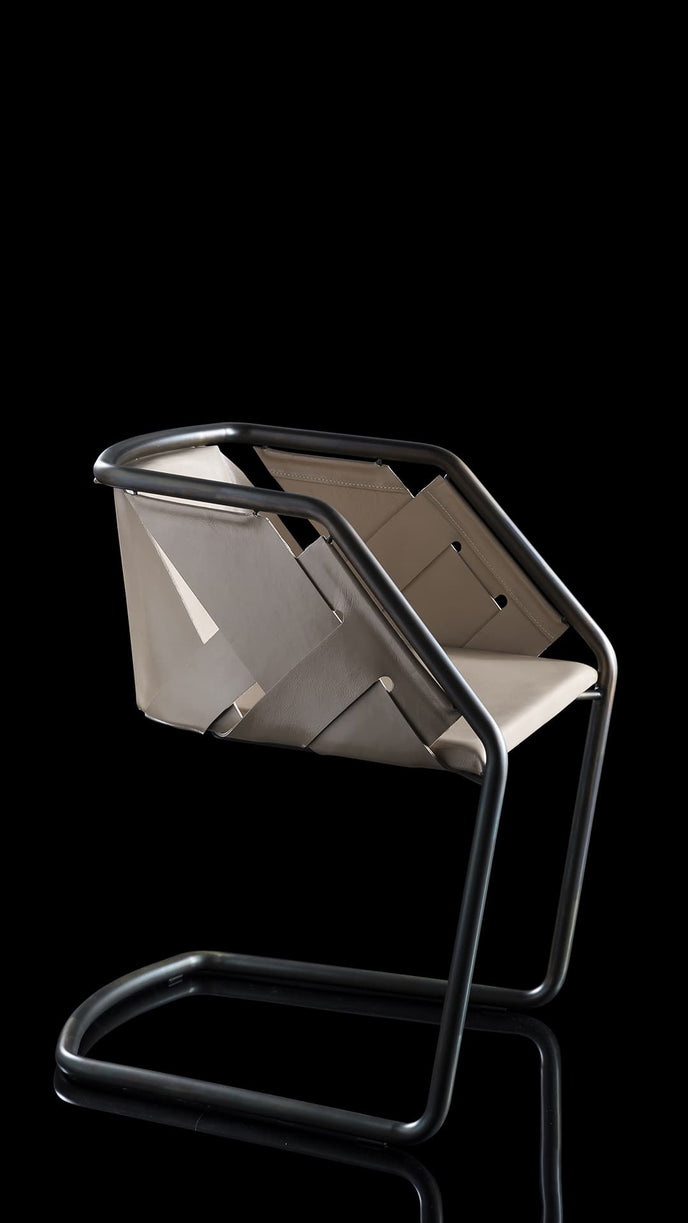 High End Strip Lounge Armchair by Henge Casa Design Group