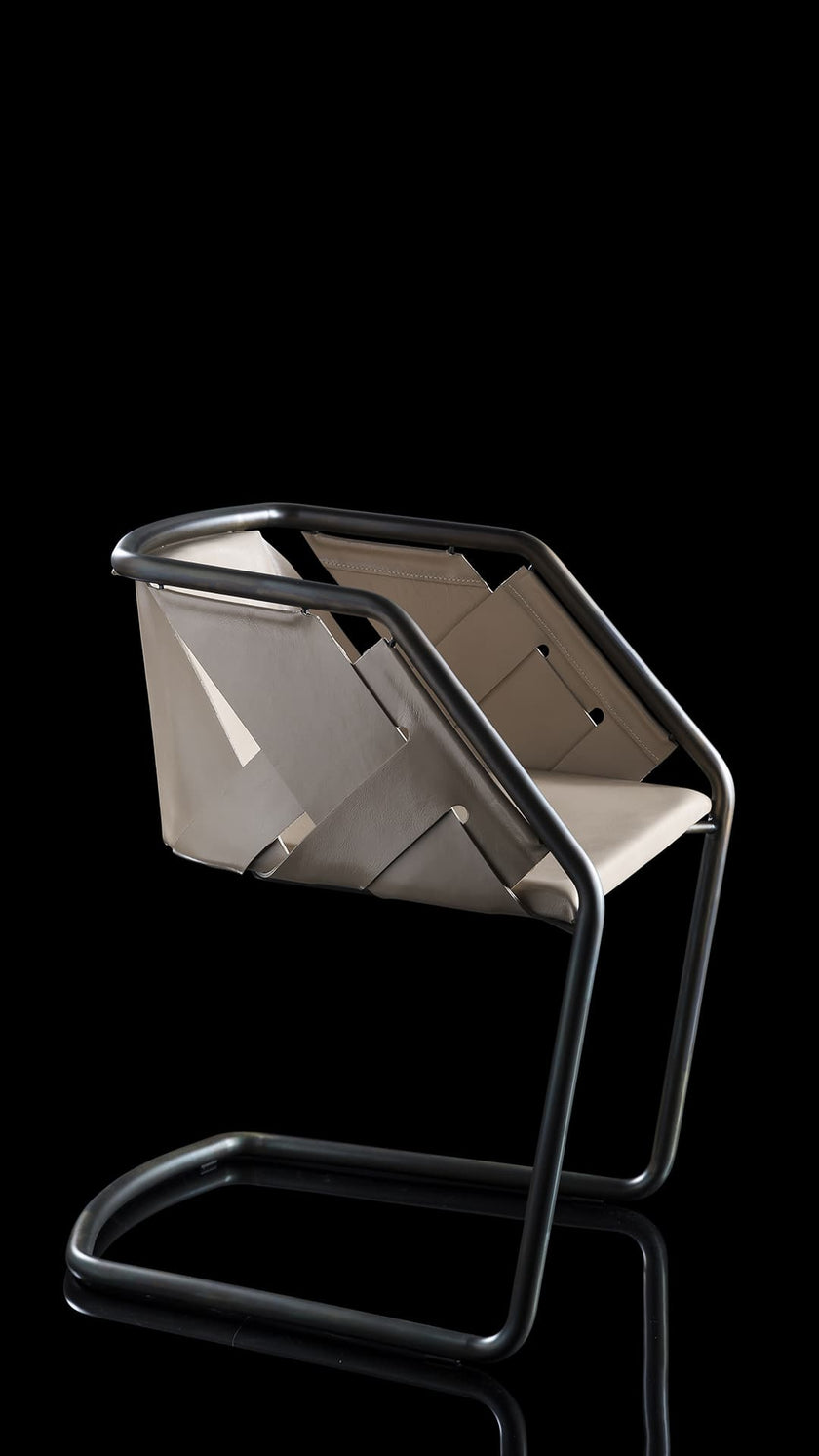 High End Strip Lounge Armchair by Henge Casa Design Group
