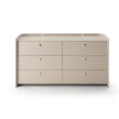 Luxury Sunset Dresser by Studiopepe with Curved Wood Design and Brass Details | Casa Design Group