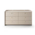 Luxury Sunset Dresser by Studiopepe with Curved Wood Design and Brass Details | Casa Design Group