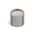 Suite elegant upholstered pouf by Capital with curved shell design and deep cushioned seat | Casa Design Group