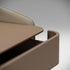 Suite refined leather vanity with mirror by Capital Collection | Casa Design Group