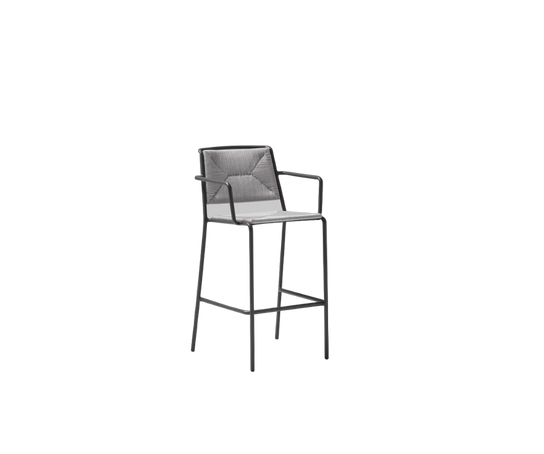 Sustainable Teak Summer Bar Stool by Point | Casa Design Group