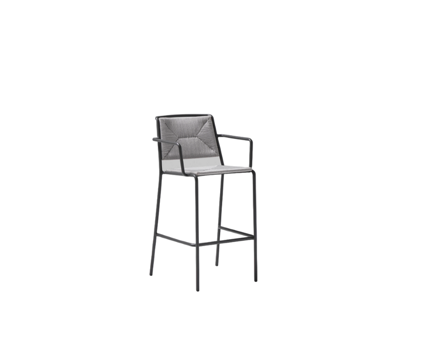 Sustainable Teak Summer Bar Stool by Point | Casa Design Group