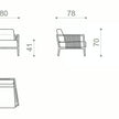 High End Sunday Armchair by Nube Italia Casa Design Group