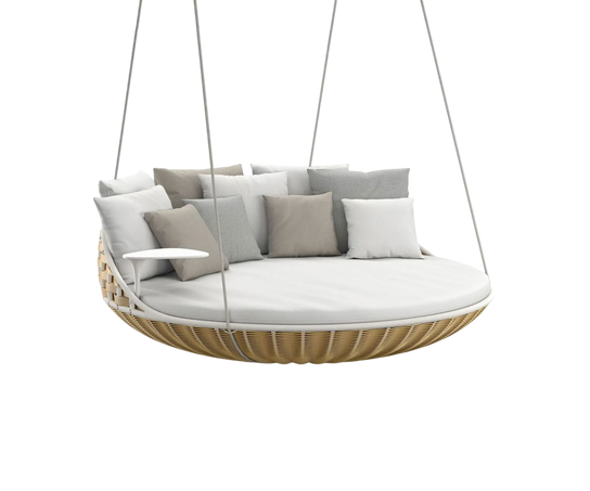 Swingrest Hanging Lounger by Dedon – Spacious Modern Garden Daybed | Casa Design Group