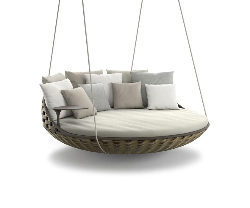 Swingrest Hanging Lounger by Dedon – Spacious Modern Garden Daybed | Casa Design Group