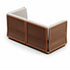 Luxury Switch Outdoor Sofa by Atmosphera with Aluminum Structure Casa Design Group