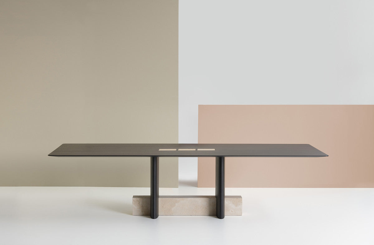 High End Syn Rectangular Table by Potocco Casa Design Group