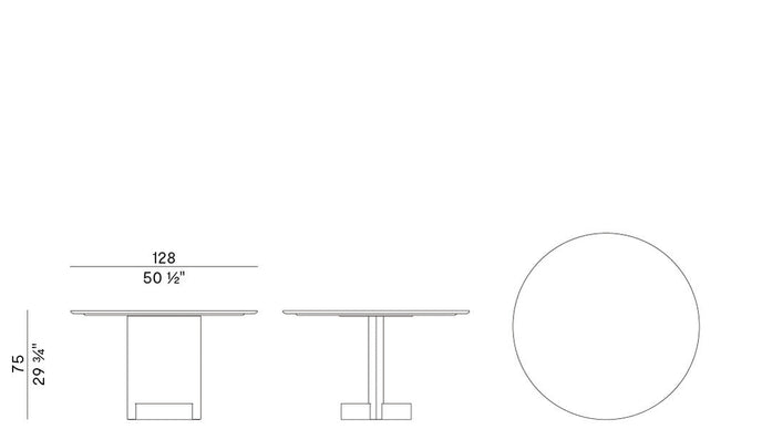 High End Syn Table by Potocco Casa Design Group