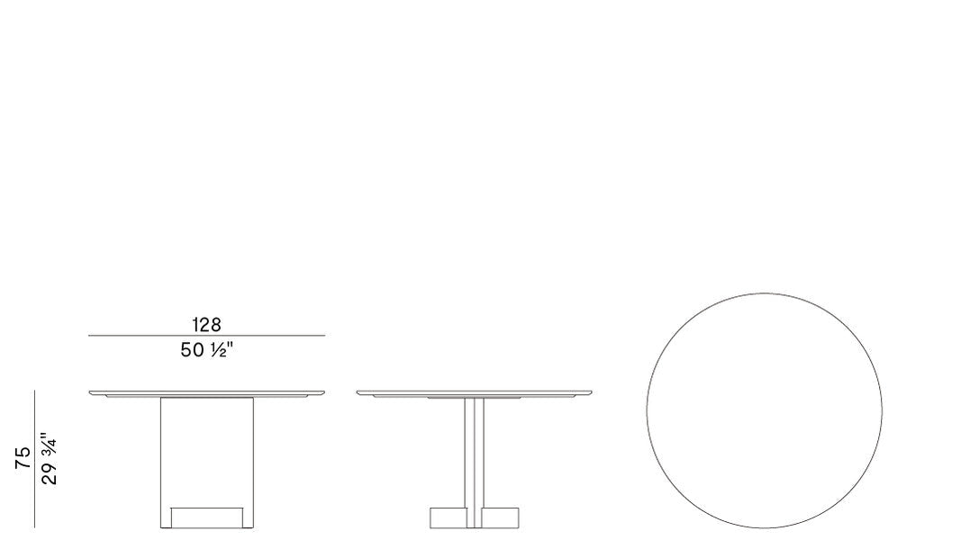 High End Syn Table by Potocco Casa Design Group