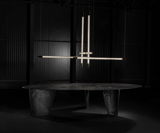 High End Synapsis Dining Table by Henge Casa Design Group