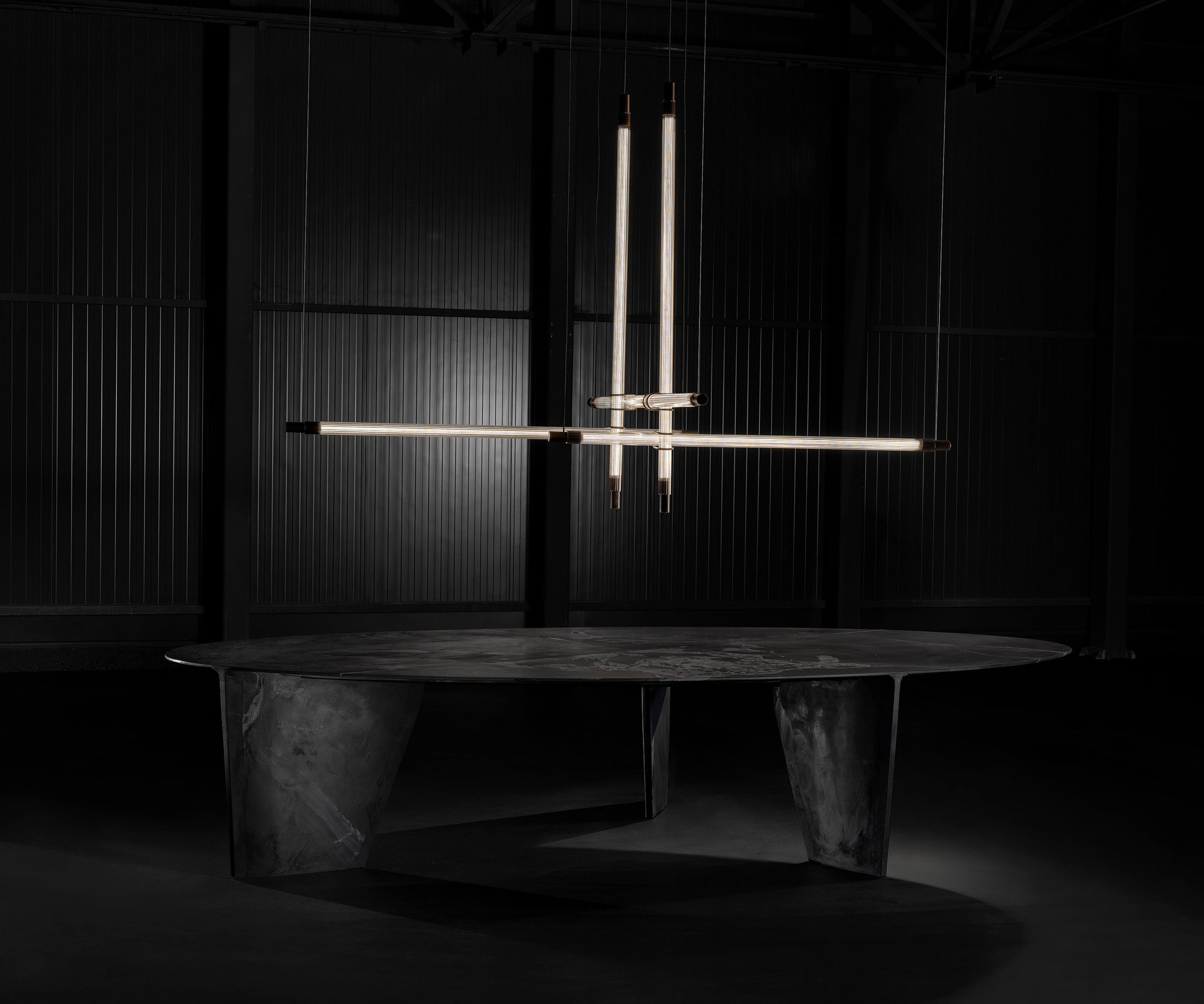 High End Synapsis Dining Table by Henge Casa Design Group