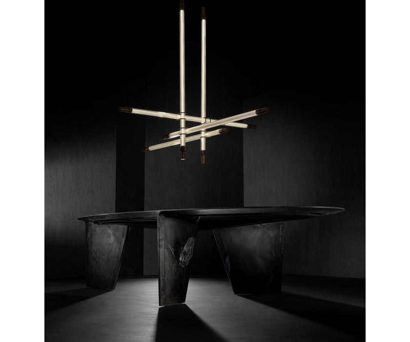 High End Synapsis Dining Table by Henge Casa Design Group
