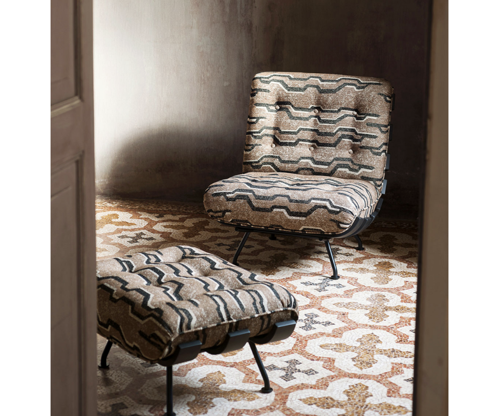High-End Italian Costela Lounge Chair by Tacchini Casa Design Group