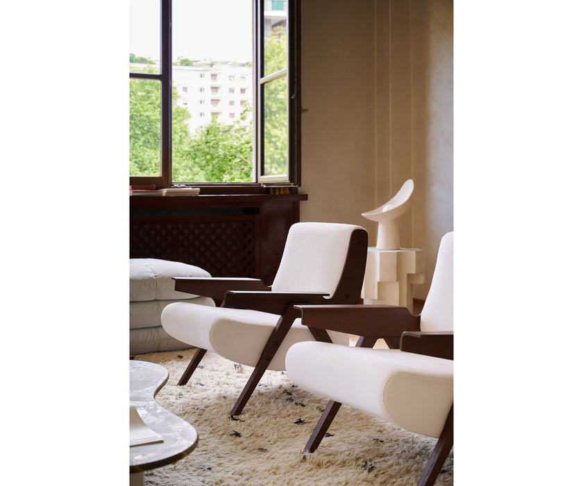 Tacchini Lina Lounge Armchair, timeless Italian design Casa Design Group
