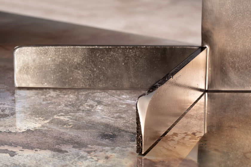 High End Tambourine Stool by Henge Casa Design Group