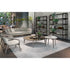 Tamino Sofa by Giorgetti with Canaletto walnut structure and refined contemporary design | Casa Design Group