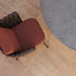 Tao Round Outdoor Dining Table by Tribù with sculptural pedestals and refined concrete top | Casa Design Group.