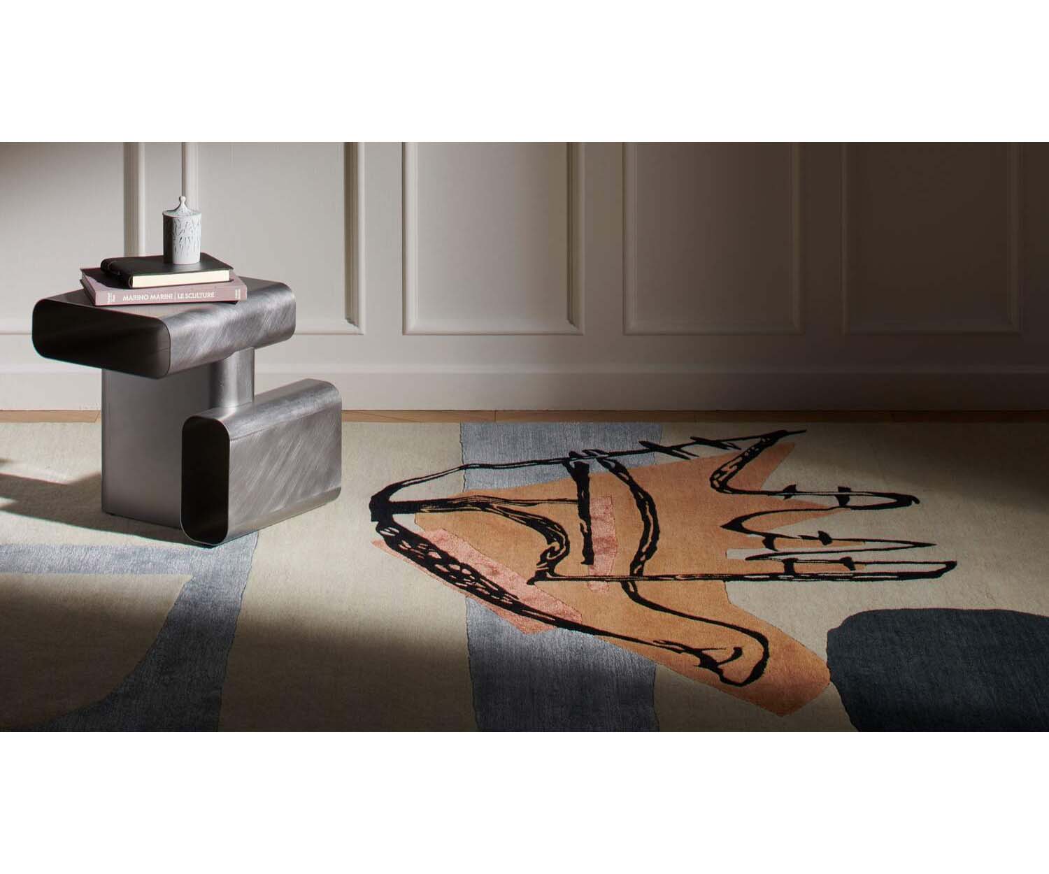 Tapis La Main Ouverte Rug Cassina Contemporary Artistic Rug Casa Design Group