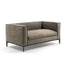 Taylor Medium Sofa by Frigerio featuring a contemporary modular design with clean lines, upholstered seating, and a sleek metal base.