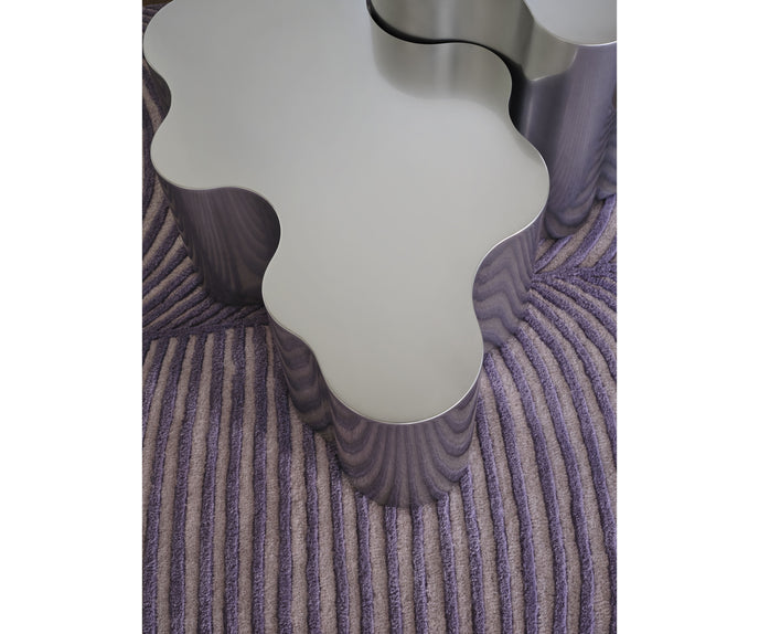 Teatro Magico Coffee Table by Saba with sculptural interlocking forms and contemporary finishes.
