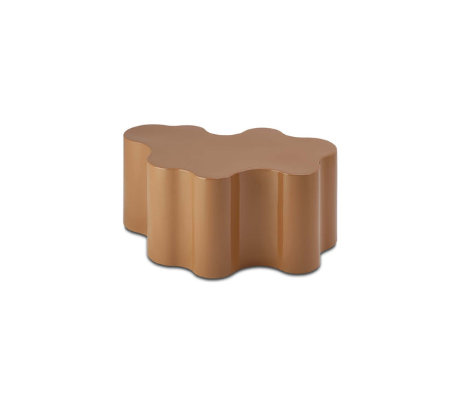 Teatro Magico Coffee Table by Saba with sculptural interlocking forms and contemporary finishes.
