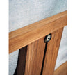 Elegant Teak Frame Teka 10 Outdoor Lounge Chair by Roda | Casa Design Group