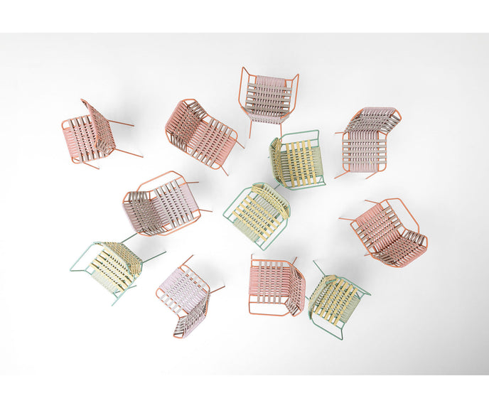 Hand-woven Telar Outdoor Chair by Paola Lenti Ideal for Outdoor Dining Settings Casa Design Group