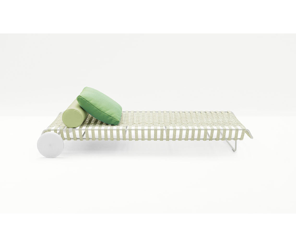 High-End Telar Outdoor Chaise Lounge by Paola Lenti Casa Design Group
