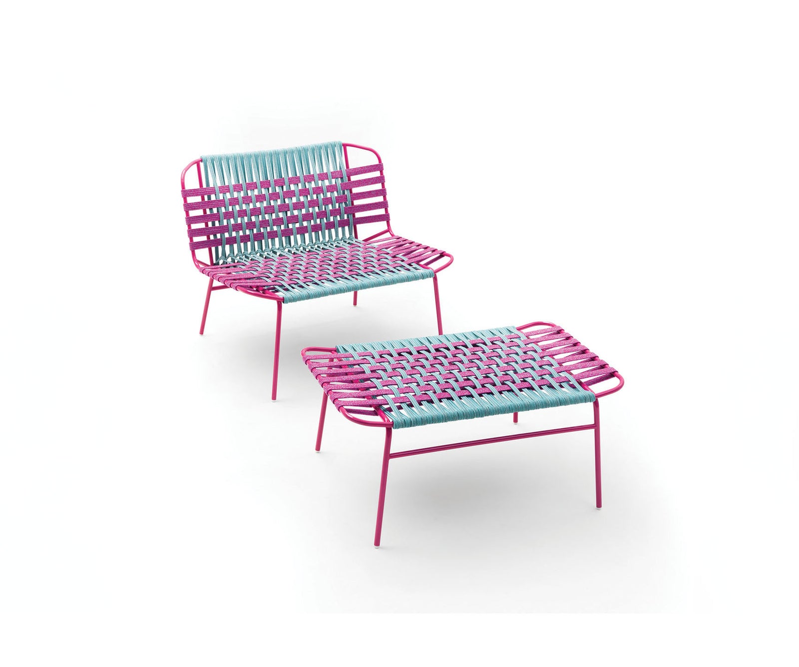 Unique Telar Outdoor Pouf by Paola Lenti Luxury Italian Furniture Casa Design Group