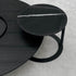 Tethys C Table with Marble Top and Gunmetal Grey Steel Structure by Living Divani | Casa Design Group